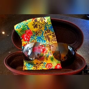 Authentic Maui Jim 501.23 Titanium Sunglasses
